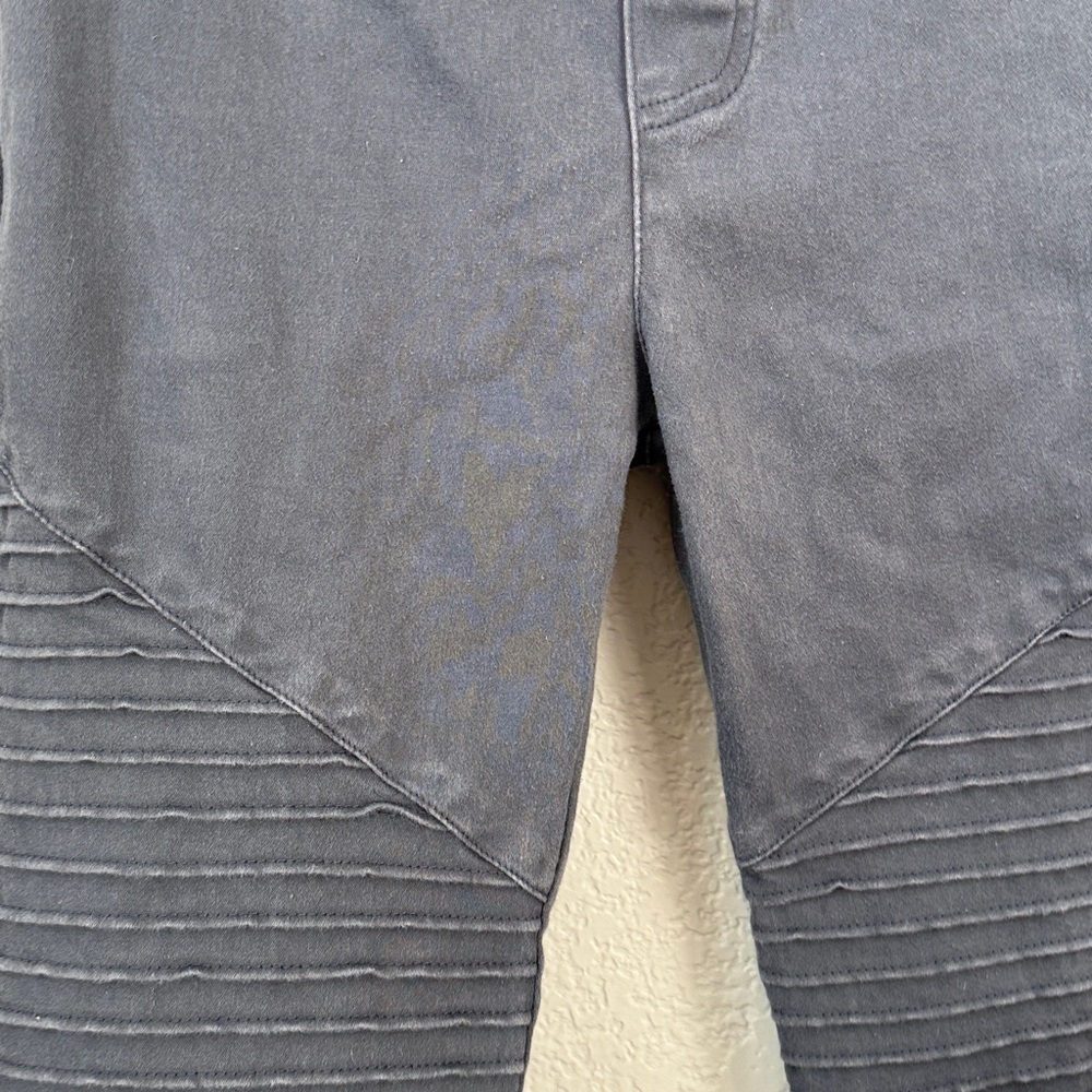 Umgee Moto Skinny Jean Stretch Gray size Small - Picture 7 of 12